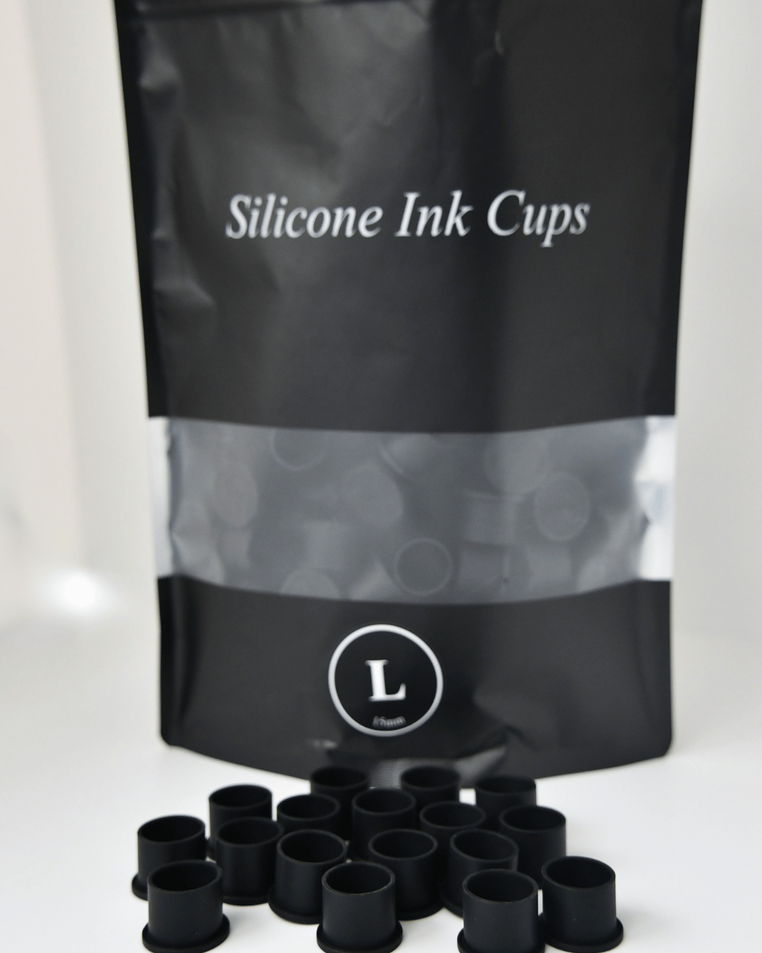 Ink Cups - Silicone Flat base caps