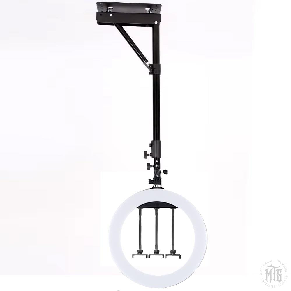 18" Ring light w/ Wall mounted lamp stand-Furniture-Fosoto-Melbourne Tattoo Supplies