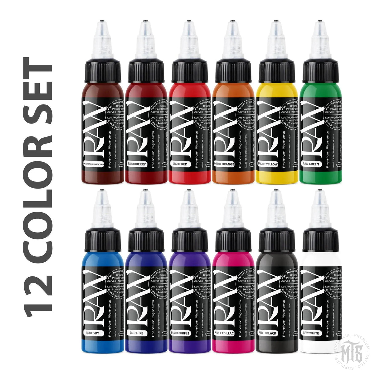Basics set (12 colors) - RAW