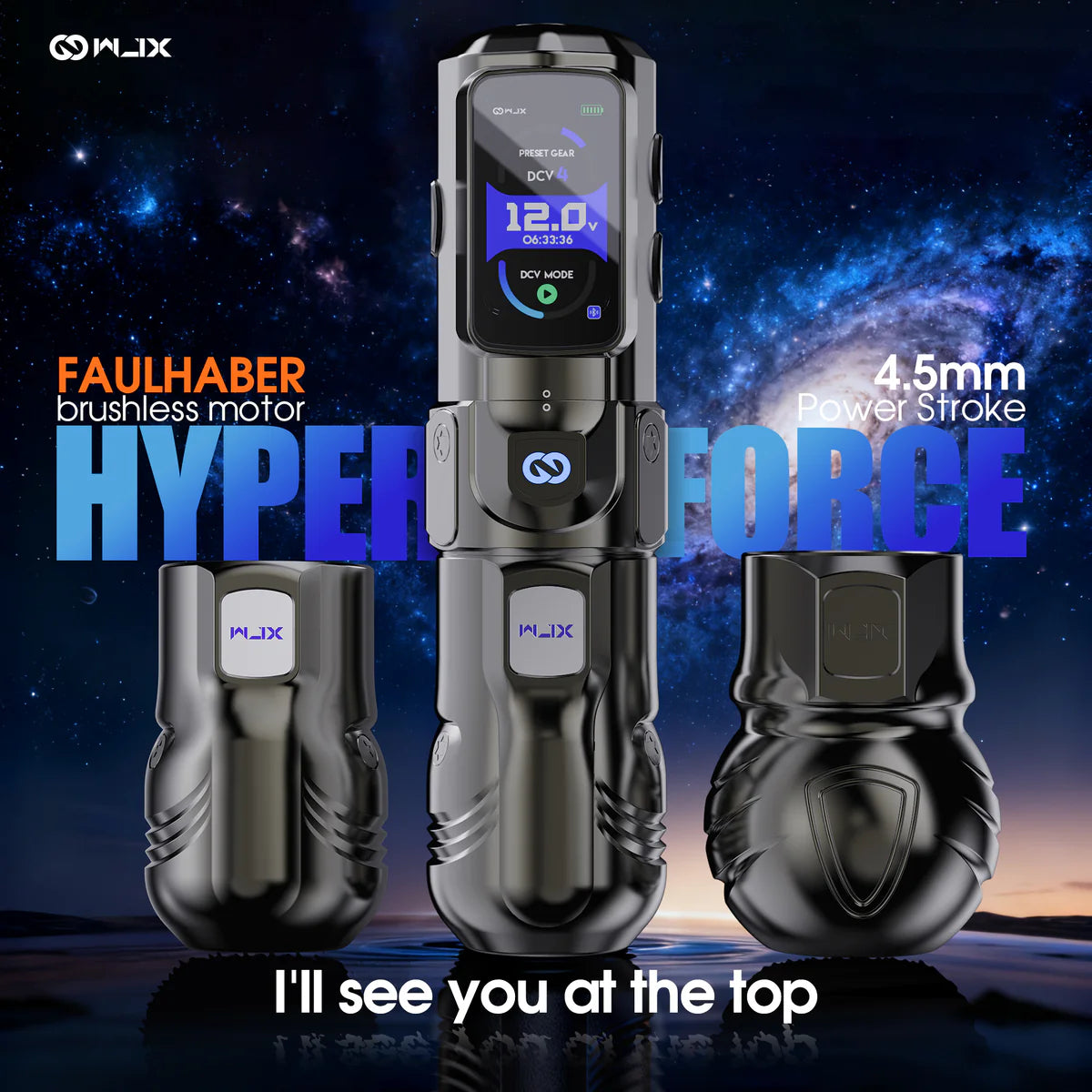 WJX Hyper Force Machine with FAULHABER Brushless Motor & 4.5mm Stroke