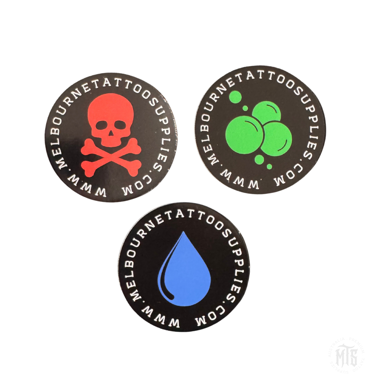 MTS WASH BOTTLE STICKERS - Labels