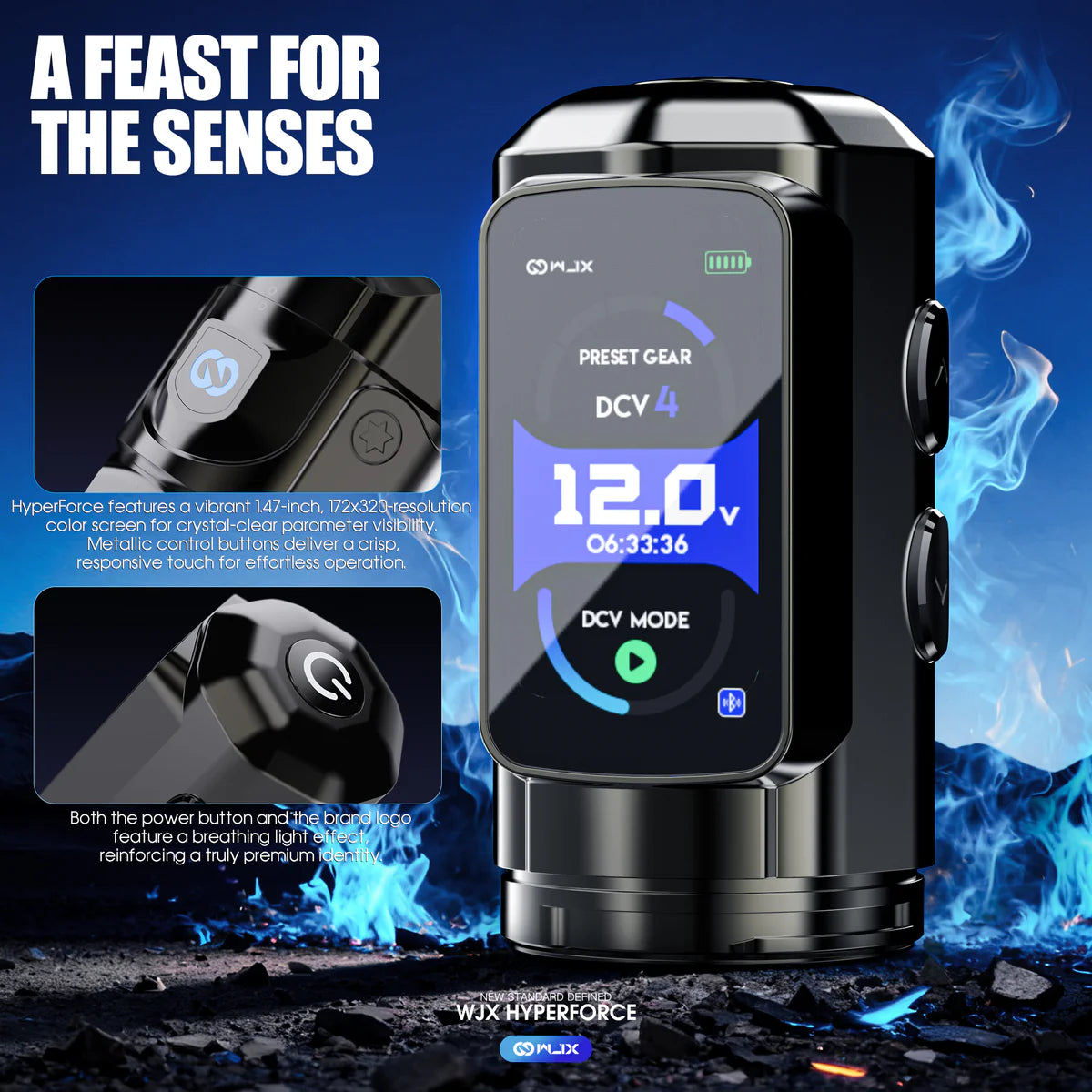 WJX Hyper Force Machine with FAULHABER Brushless Motor & 4.5mm Stroke