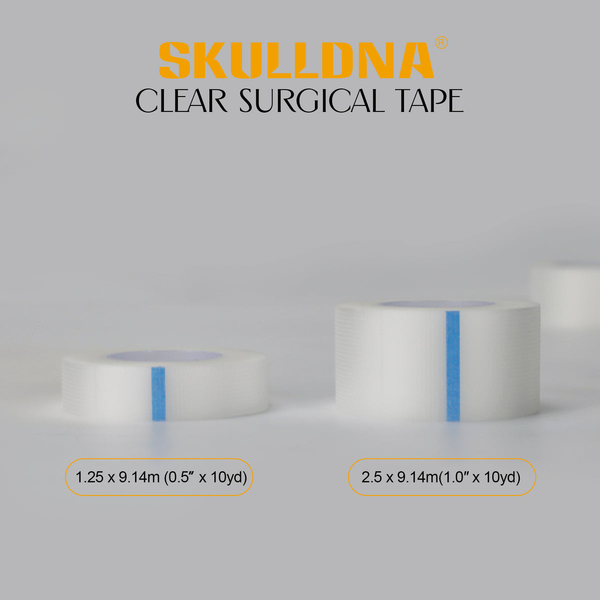SKULLDNA Clear Surgical Tape