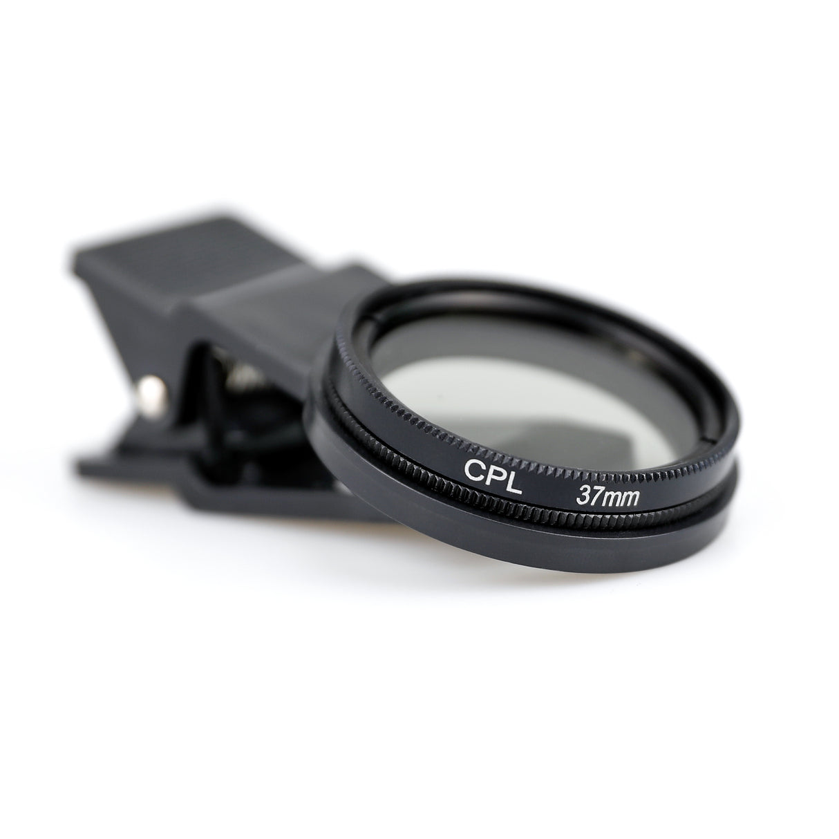 CPL 37mm polarizing Clip-On Filter w. case