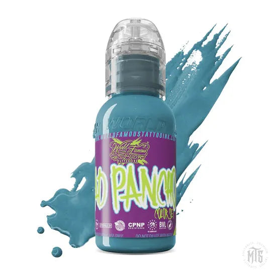 A.D. Pancho Light Blue - World Famous-tattoo ink-World Famous-Melbourne Tattoo Supplies