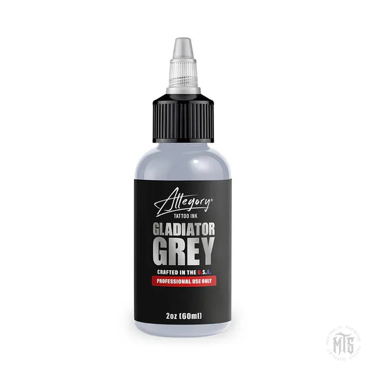 Allegory Ink - Gladiator Grey-tattoo ink-Allegory-2oz-Melbourne Tattoo Supplies