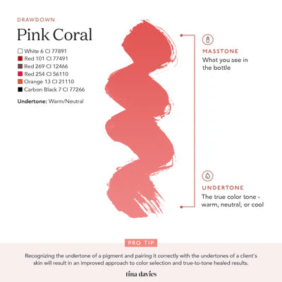 Tina Davies x Perma Blend - LUST - Pink Coral