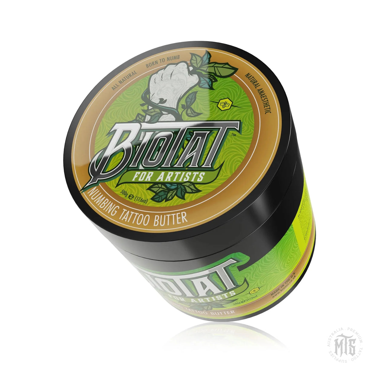 BIOTAT NUMBING TATTOO BUTTER-Consumables-BioTat-500g-Melbourne Tattoo Supplies