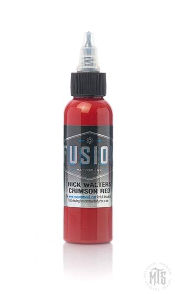 Crimson Red - Rick Walters Series Fusion Ink-tattoo ink-Fusion Ink-Melbourne Tattoo Supplies