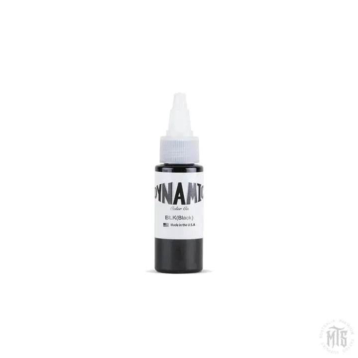 Dynamic Black Ink-tattoo ink-Dynamic-1oz-Melbourne Tattoo Supplies