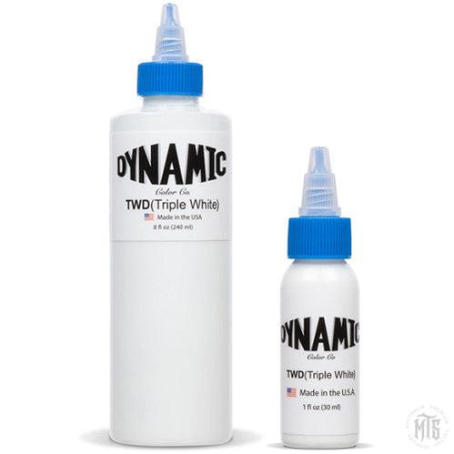 Dynamic Triple White Ink-tattoo ink-Dynamic-1oz-Melbourne Tattoo Supplies