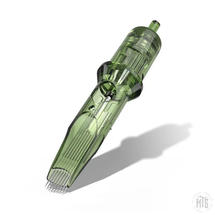 EZ INKIN REVO - CURVED MAGNUM-Tattoo Needles-EZ-12 / .35mm-17CM-Melbourne Tattoo Supplies