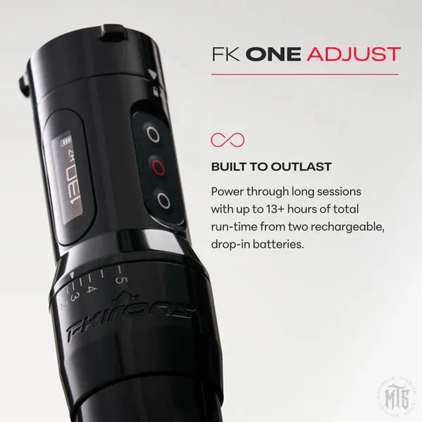 FK Irons ONE Adjust Wireless Tattoo Machine-Tattooing Machines-FK Irons-Melbourne Tattoo Supplies