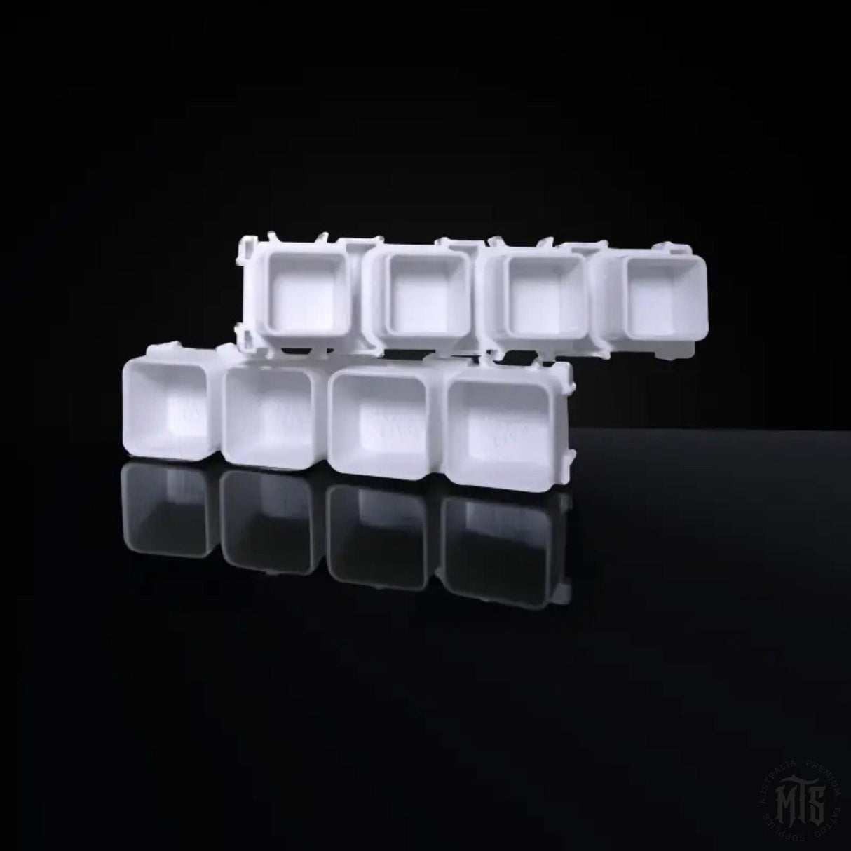 FRAKCAPS4 – Modular 4-Cavity Tattoo Ink Cups-Consumables-Fraktal-Melbourne Tattoo Supplies