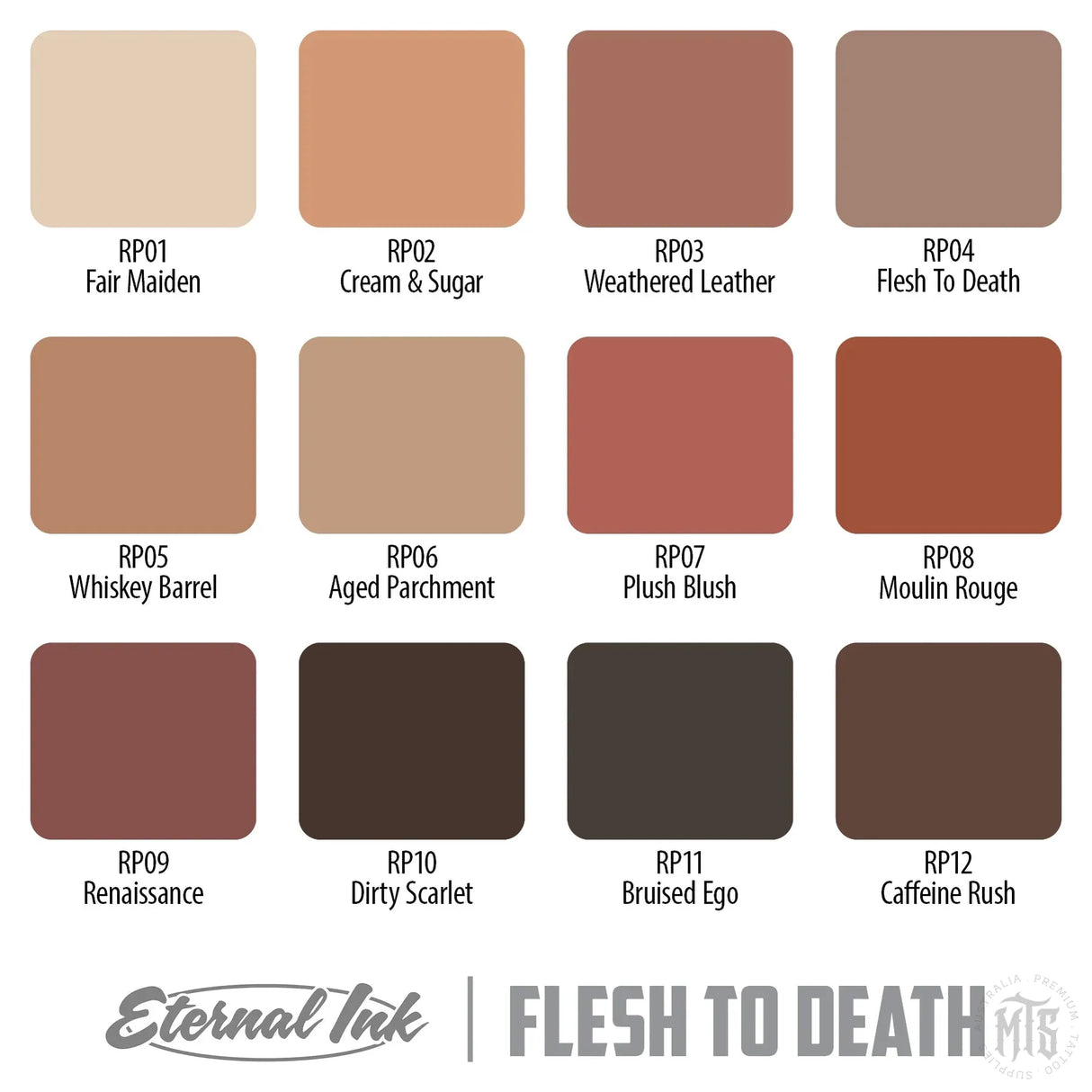 Rich Pineda Flesh To Death - Eternal Ink