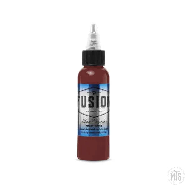 Fusion Ink - Ben Kaye's Ruby Wine-tattoo ink-Fusion Ink-1 Oz-Melbourne Tattoo Supplies