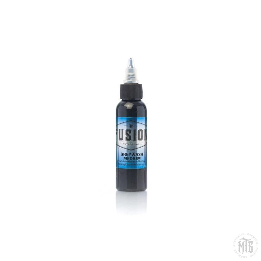 Fusion Ink - Greywash Medium-tattoo ink-Fusion Ink-2 Oz-Melbourne Tattoo Supplies