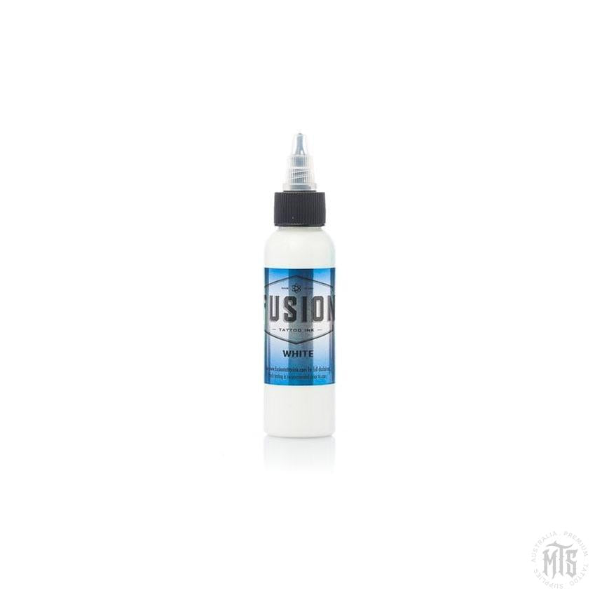 Fusion Ink - White-tattoo ink-Fusion Ink-1 Oz-Melbourne Tattoo Supplies