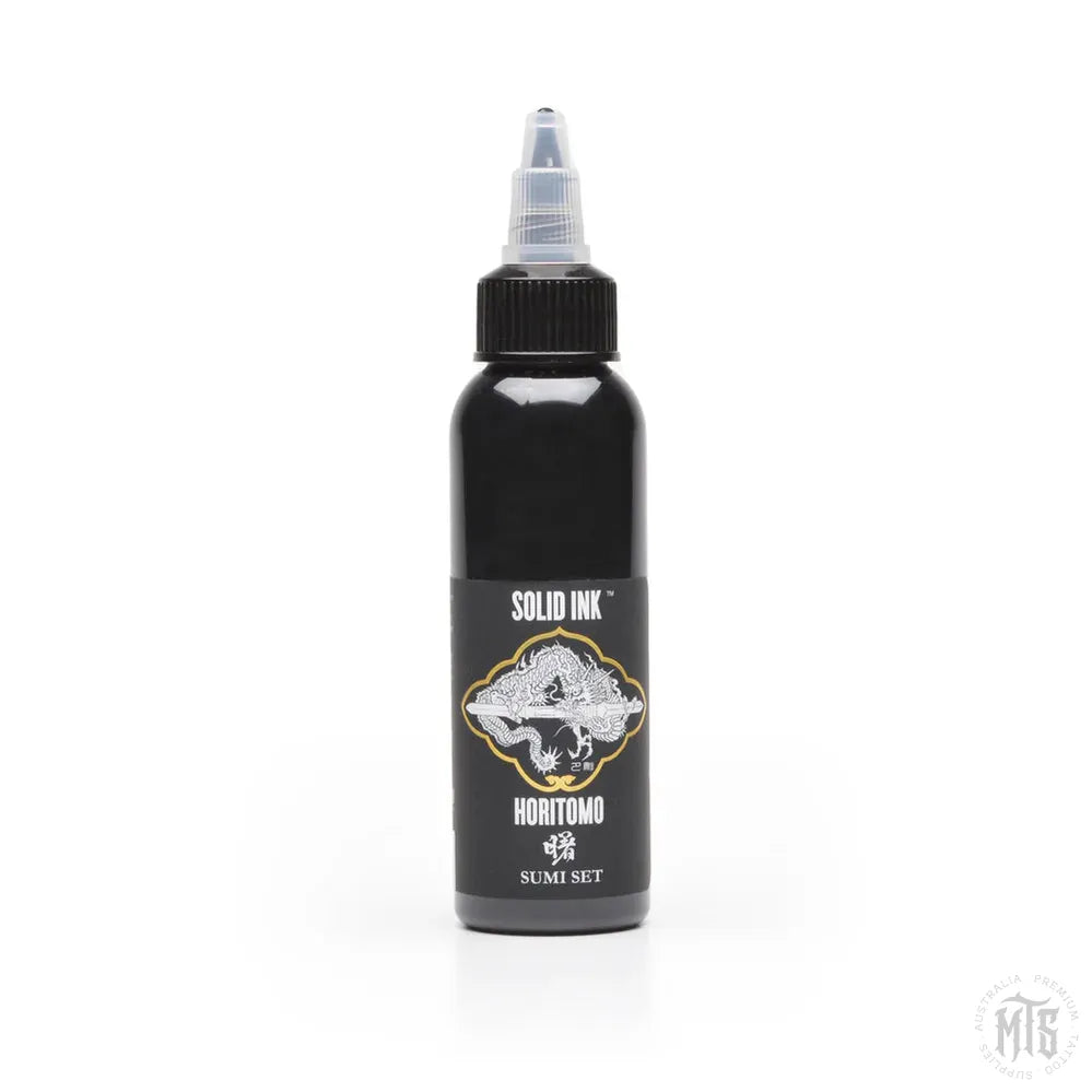 HORITOMO SUMI Individual Grey Wash | Solid Ink 4oz-tattoo ink-Solid Ink-Light-Melbourne Tattoo Supplies