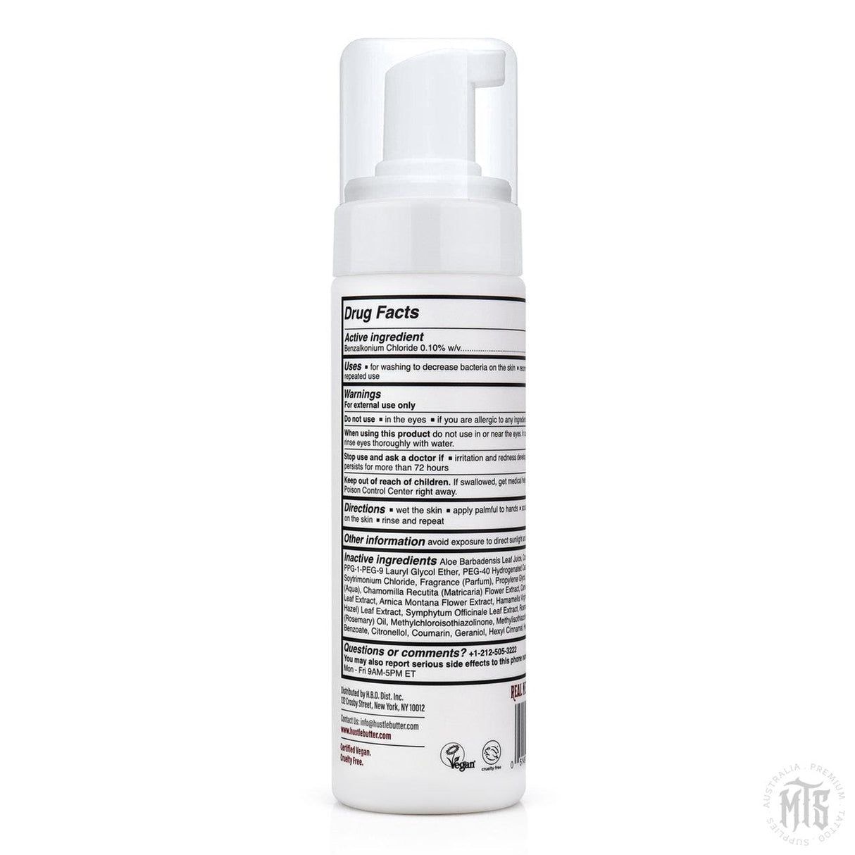 Hustle Bubbles Foamer 7oz-Consumables-Hustle Butter-Melbourne Tattoo Supplies