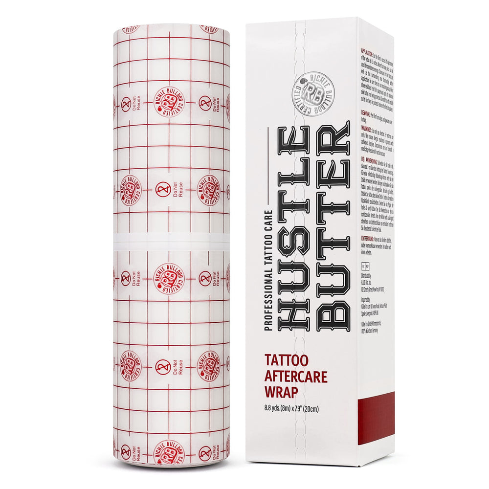 Hustle Butter Tattoo Aftercare Wrap - PROFESSIONAL SIZE (8m x 20cm)