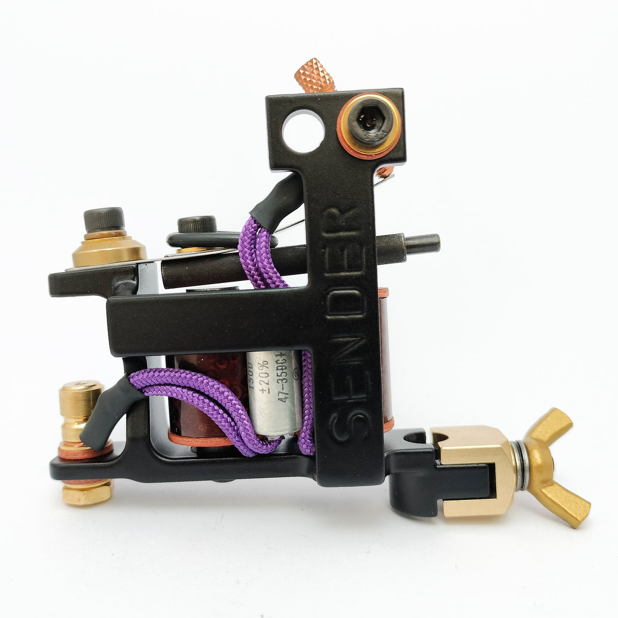 Braze-Up "Dietzel-esque" Big Shader - Black/Brown/Purple - MARK SENDER