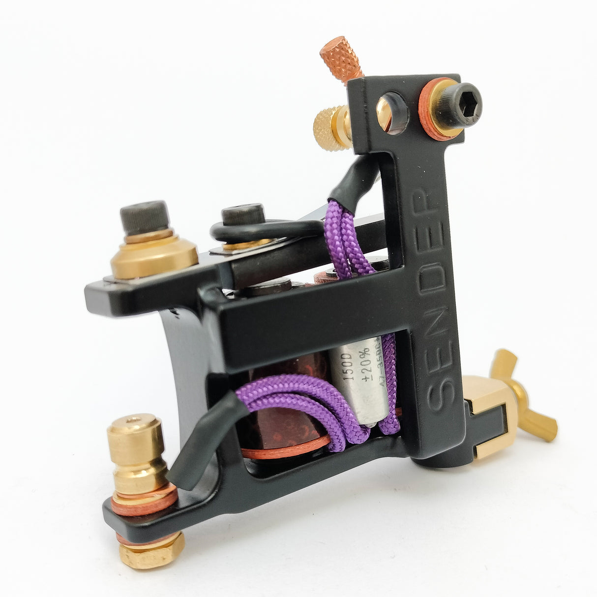 Braze-Up "Dietzel-esque" Big Shader - Black/Brown/Purple - MARK SENDER