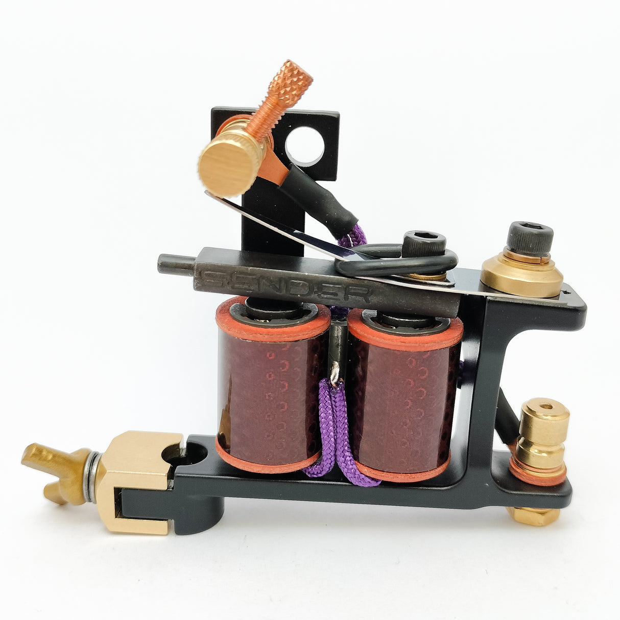 Braze-Up "Dietzel-esque" Big Shader - Black/Brown/Purple - MARK SENDER