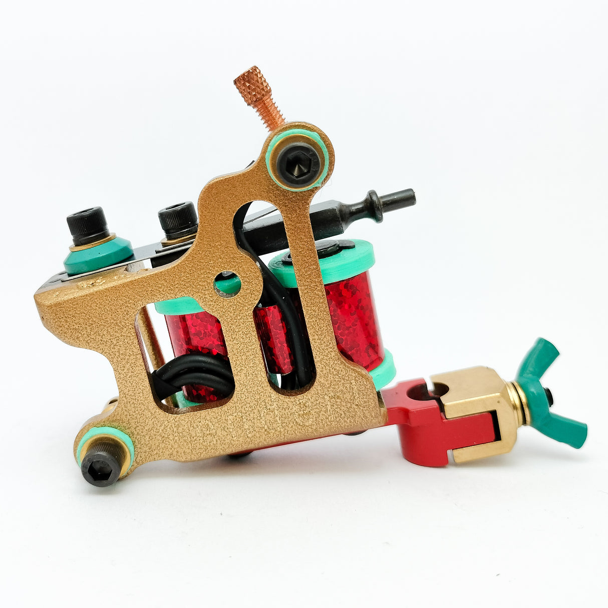 Braze-Up "Wags" Zippy Liner - Gold/Teal/Red sparkle - MARK SENDER