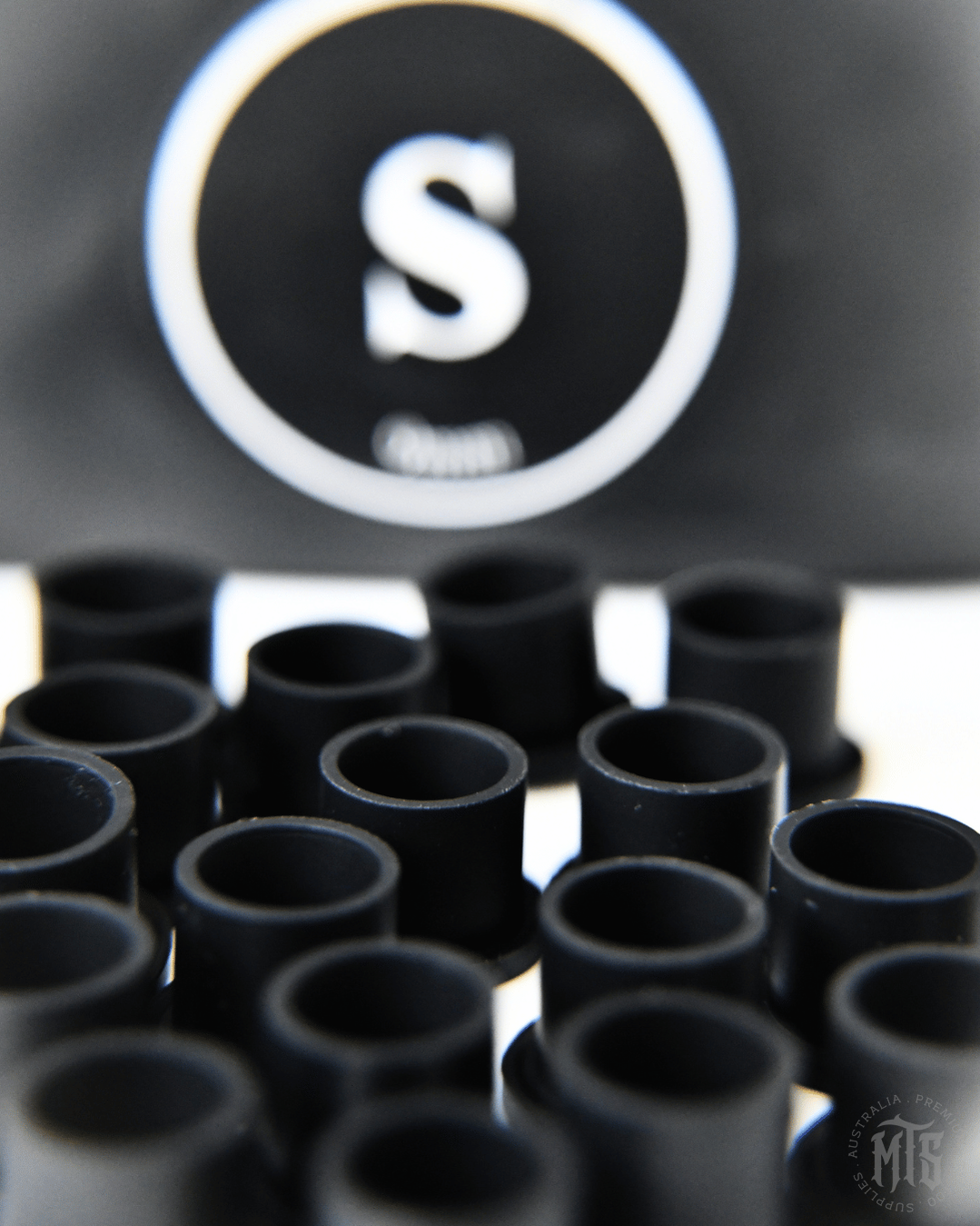 Ink Cups - Silicone Flat base caps-Tattoo Supplies-Generic-9mm-Melbourne Tattoo Supplies