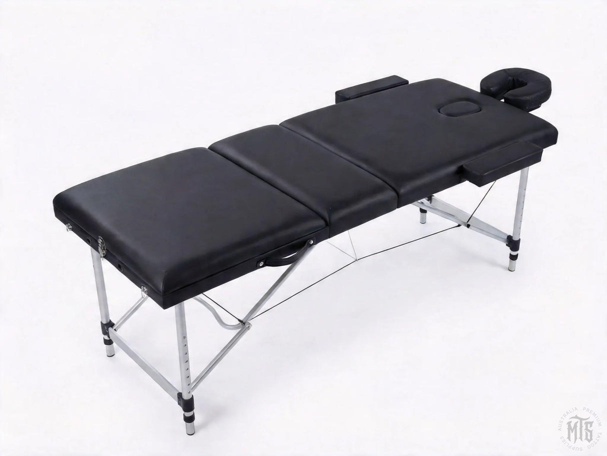 Massage Table - 3 fold 60cm wide-Furniture-Generic-Melbourne Tattoo Supplies