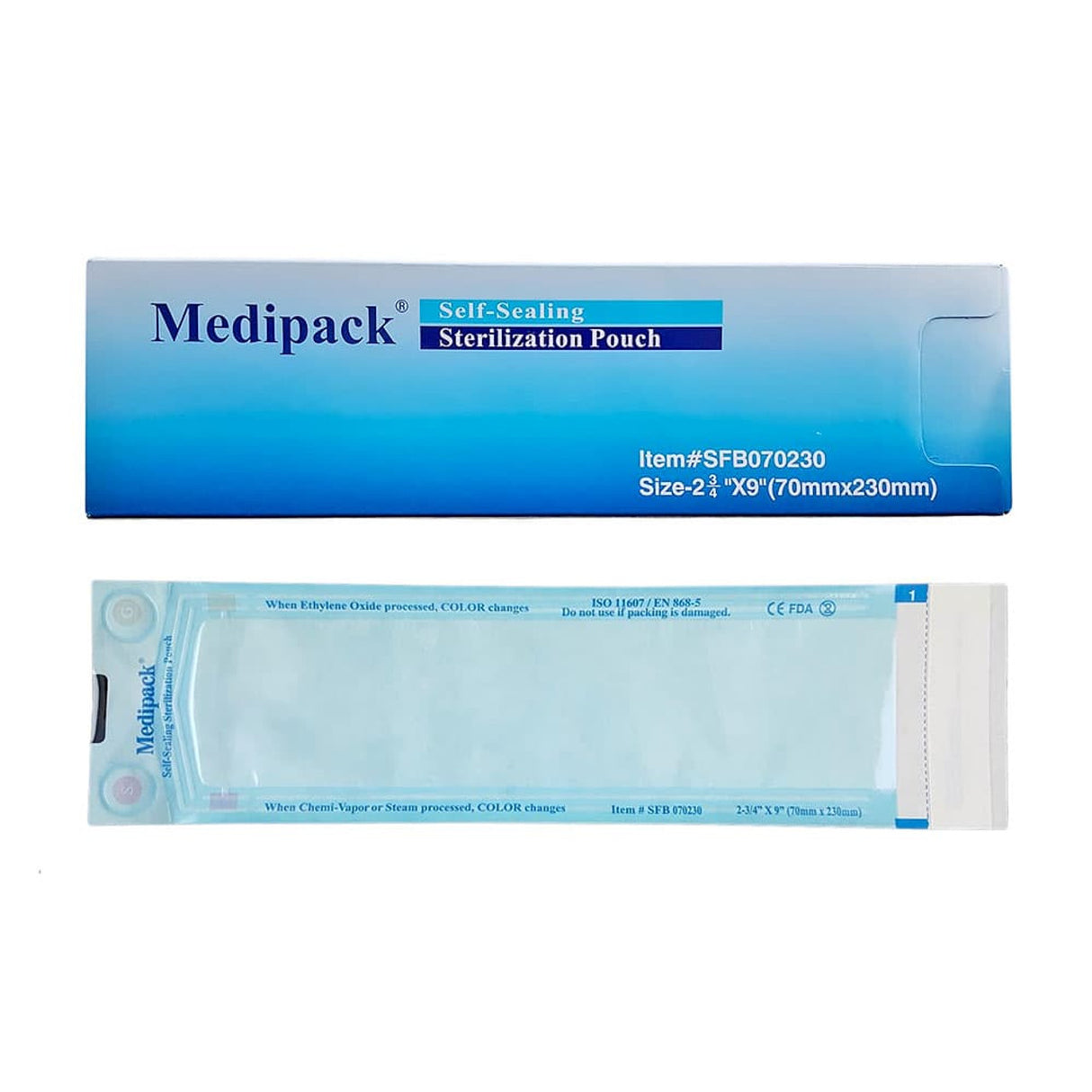 MEDIPACK SELF-SEALING STERILIZATION POUCH
