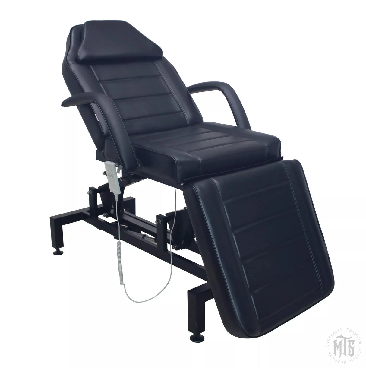 Melissa lI Semi-Electric Beauty Bed BE08-Furniture-HBA-Standard-Black-Melbourne Tattoo Supplies