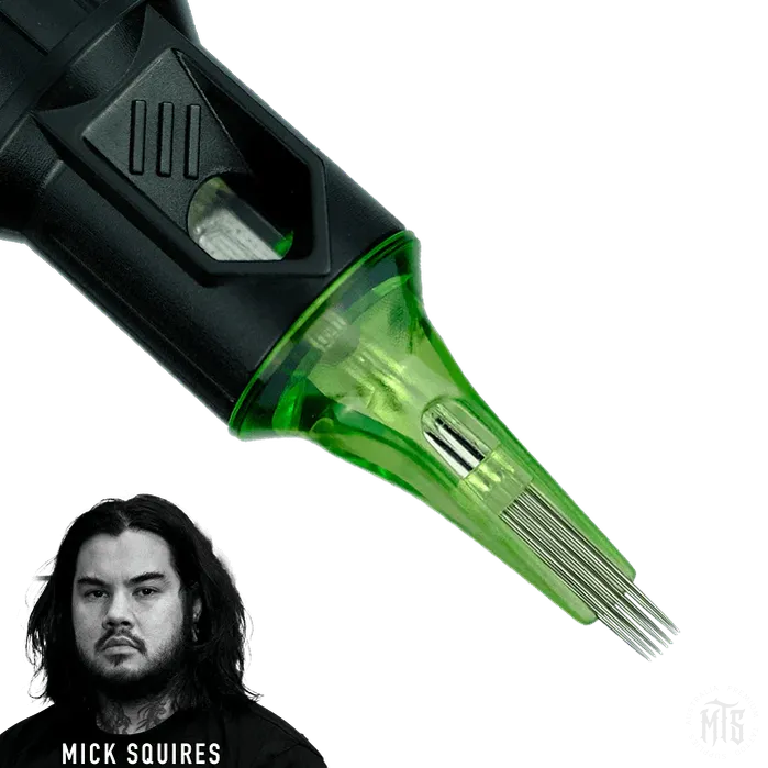 Metrix Signature: Mick Squires Curved Magnums-Tattoo Needles-Metrix-12 / .35mm-07CM-Melbourne Tattoo Supplies