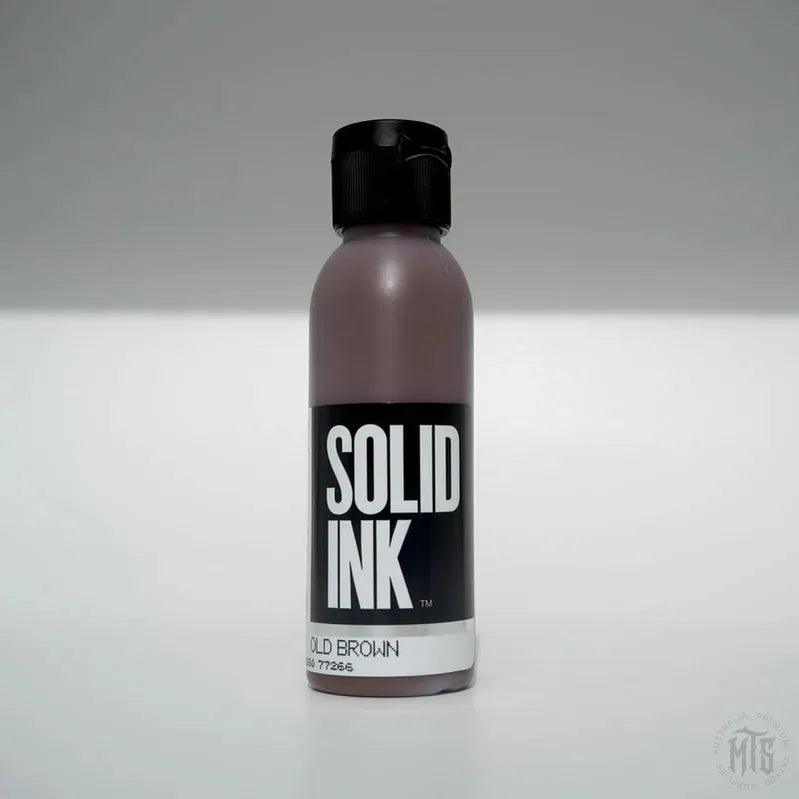 OLD BROWN - SOLID INK OLD PIGMENTS - 2OZ-tattoo ink-Solid Ink-Melbourne Tattoo Supplies