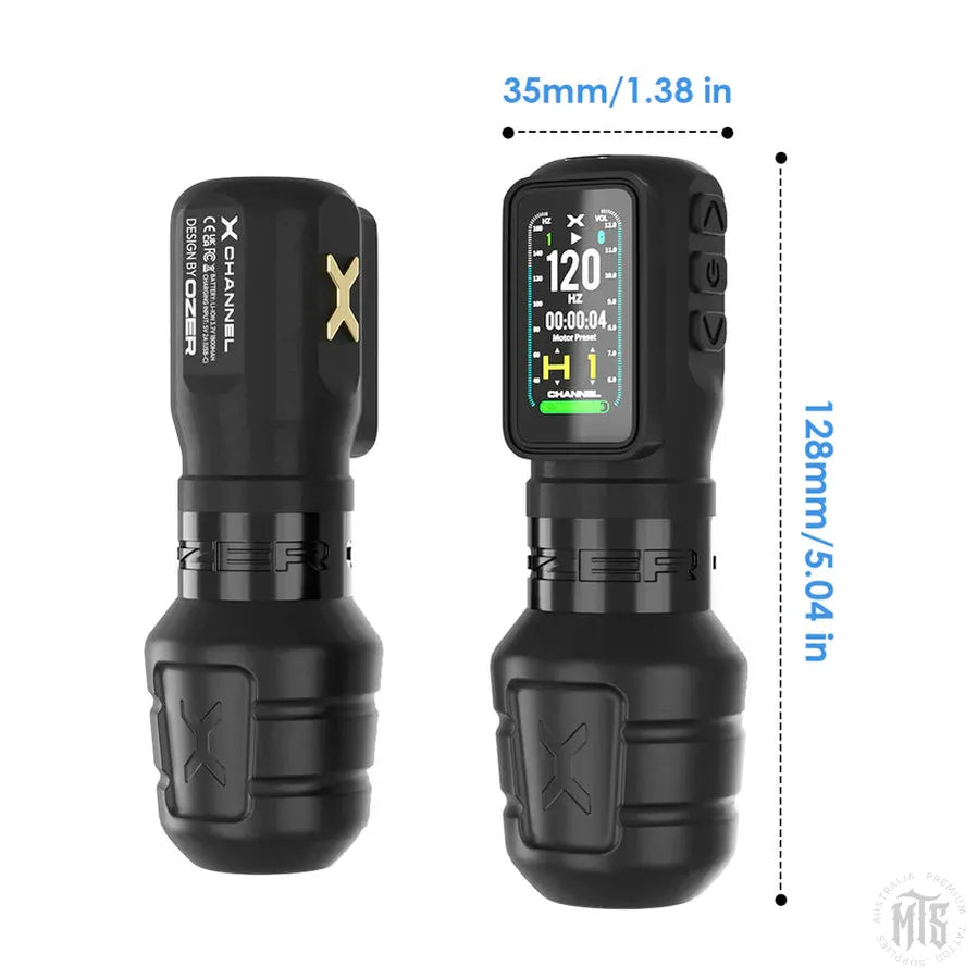 Ozer X Chanel 4.2mm wireless Pen-Tattooing Machines-Ozer-Melbourne Tattoo Supplies