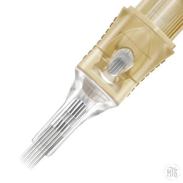 PEPAX LANCE CURVED MAGNUM NEEDLE CARTRIDGE-Tattoo Needles-tatsup-10/.03mm-07CM-Melbourne Tattoo Supplies