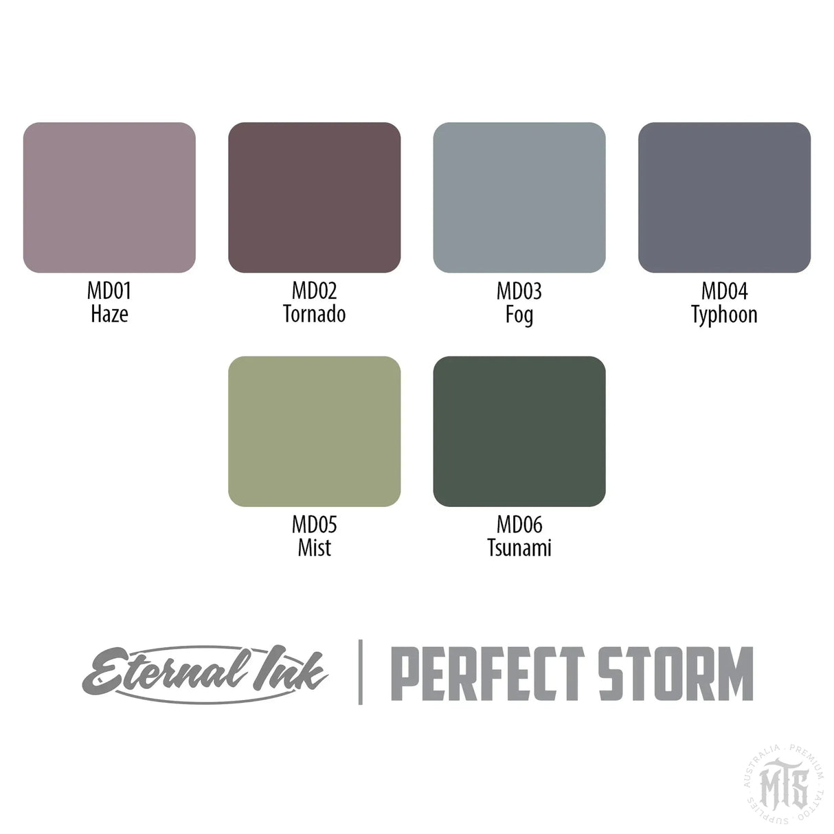 Perfect Storm set - Eternal Ink-tattoo ink-Eternal Ink-Melbourne Tattoo Supplies