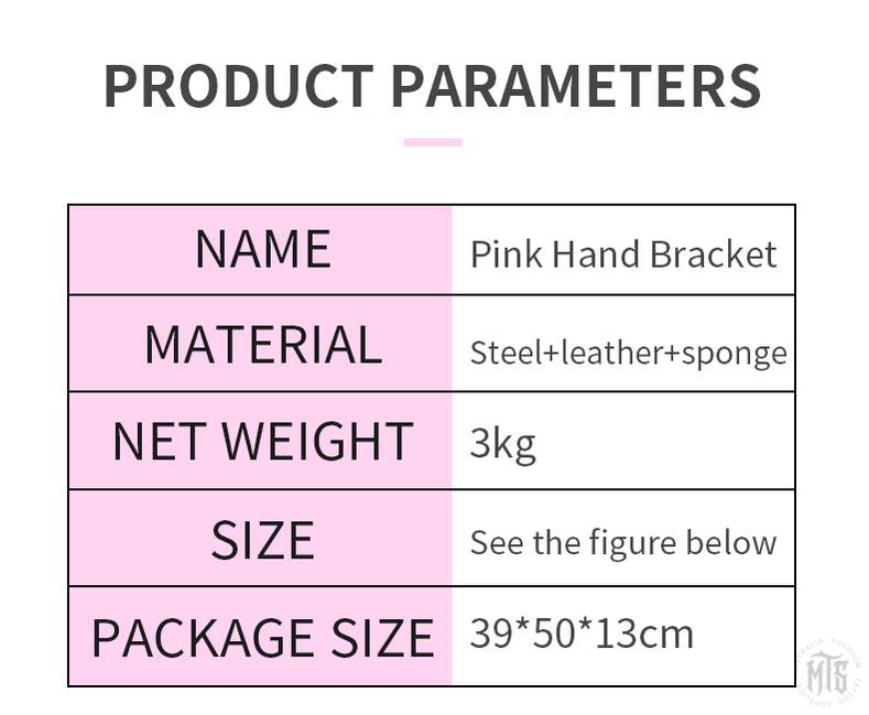 Pink Tattoo Arm Rest-Furniture-Generic-Melbourne Tattoo Supplies