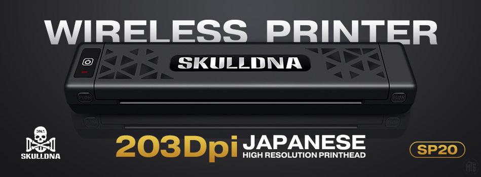 SKULLDNA Bluetooth stencil printer-Tattoo Supplies-AVA-Melbourne Tattoo Supplies
