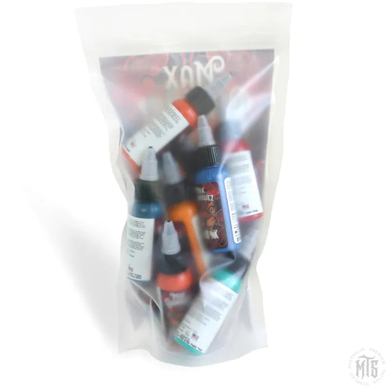 SOLID INK - MAX RODRIGUEZ 12 COLOR SET 1OZ-tattoo ink-Solid Ink-Melbourne Tattoo Supplies