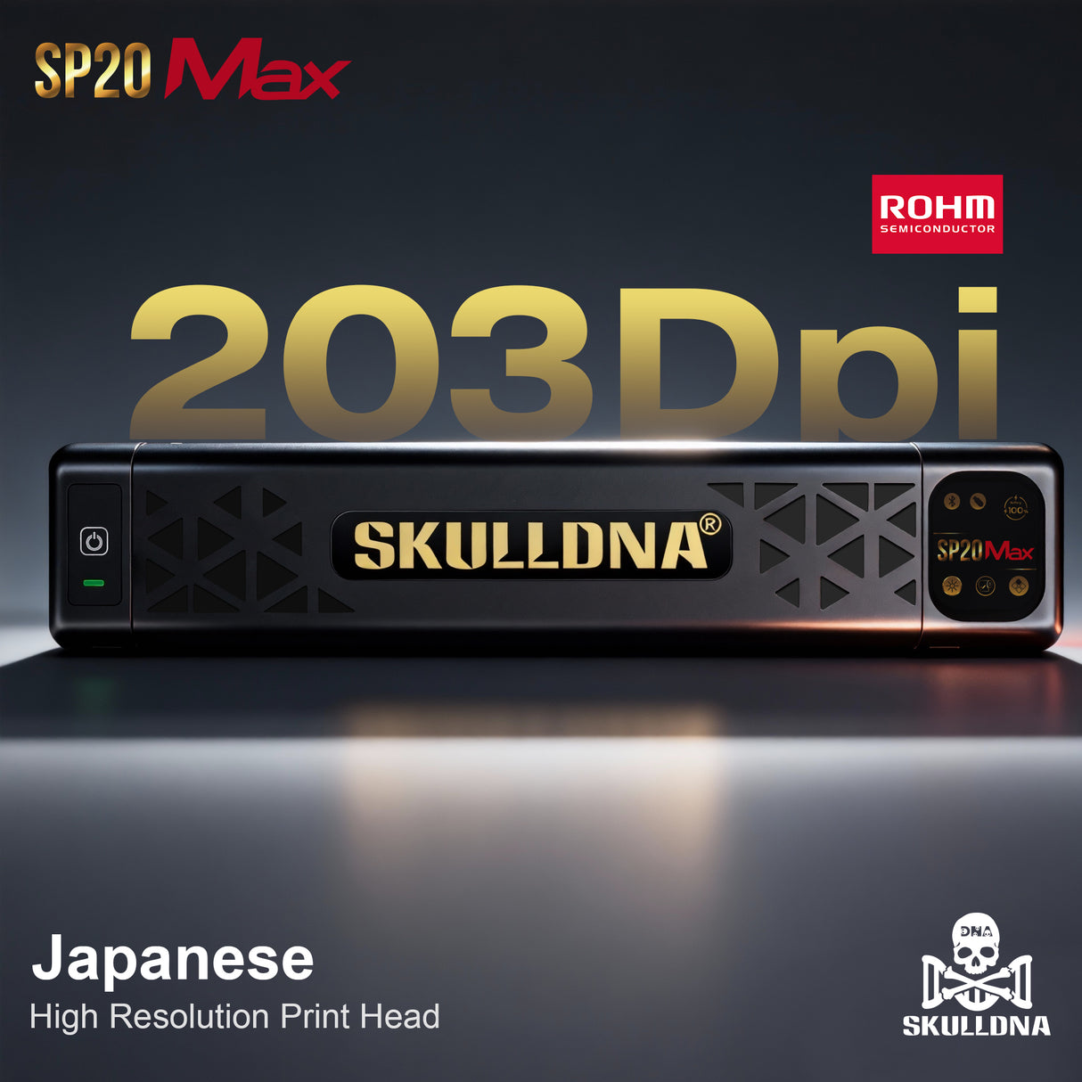 SKULLDNA SP20 MAX Bluetooth stencil printer
