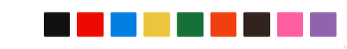 Radiant 10 Color set