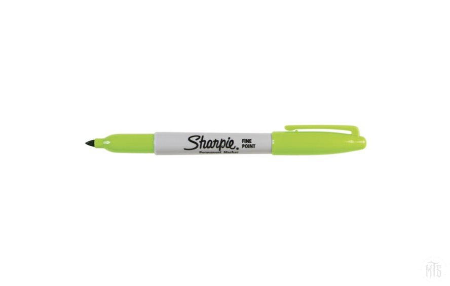 Sharpie - Fine Point Permanent Marker-Consumables-Sharpie-Light Green-Melbourne Tattoo Supplies