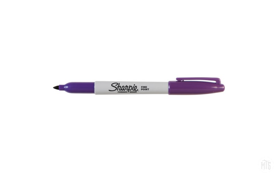 Sharpie - Fine Point Permanent Marker-Consumables-Sharpie-Purple-Melbourne Tattoo Supplies