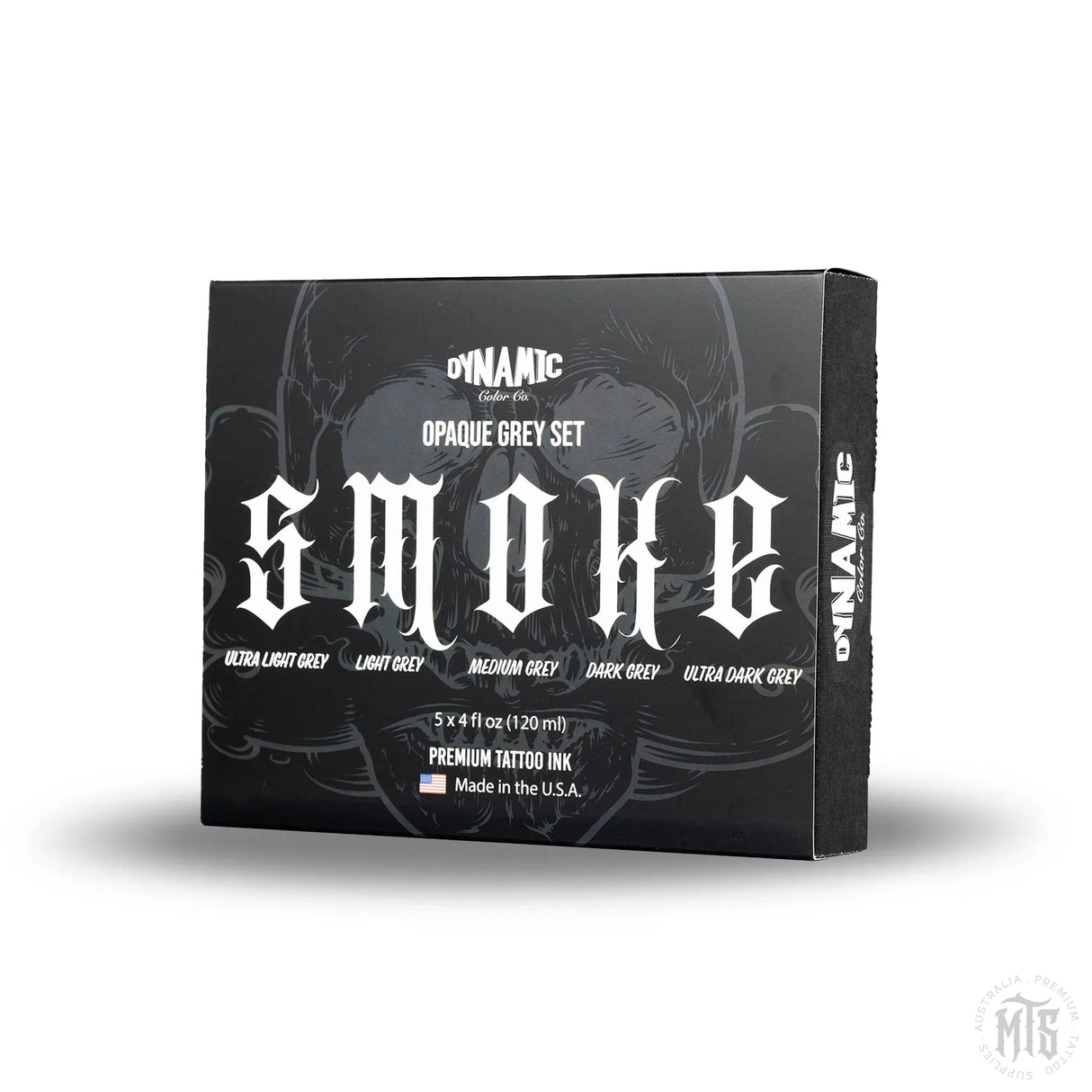 Dynamic Smoke Opaque Grey ink set