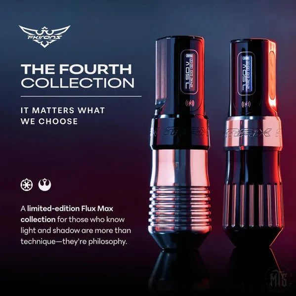 The Fourth Collection: Flux Max - Limited Dark Edition-Tattooing Machines-FK Irons-Melbourne Tattoo Supplies