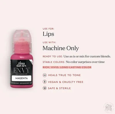 Tina Davies x Perma Blend - ENVY - Magenta