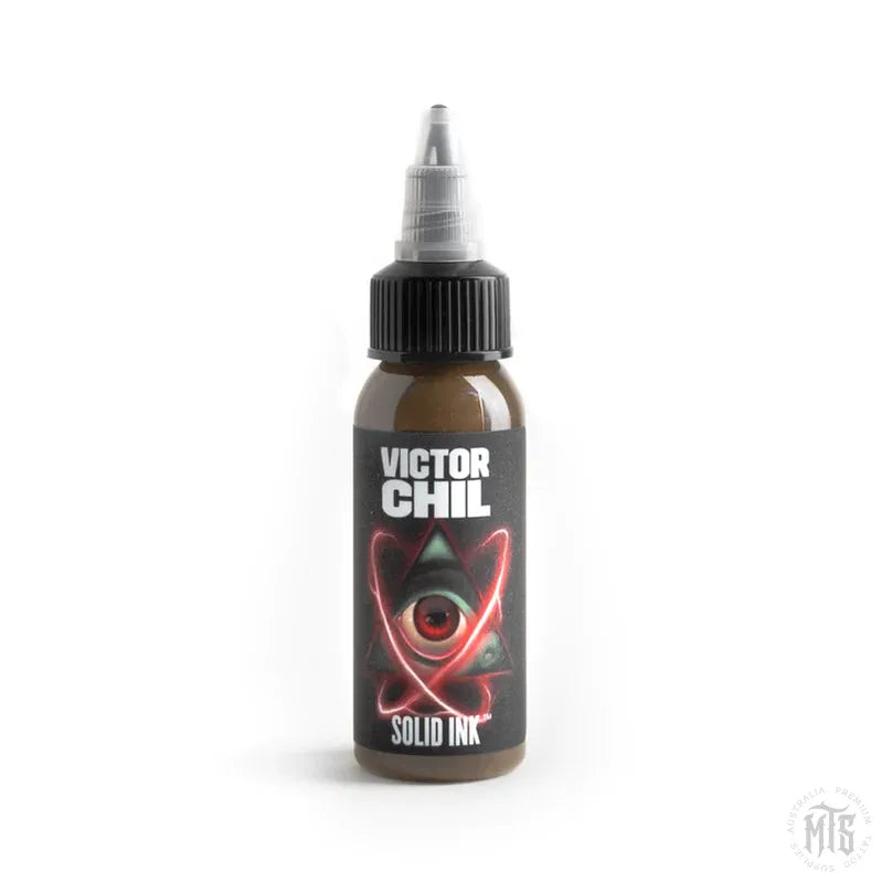 Victor Chil Solid Ink 1oz set-tattoo ink-Solid Ink-Melbourne Tattoo Supplies