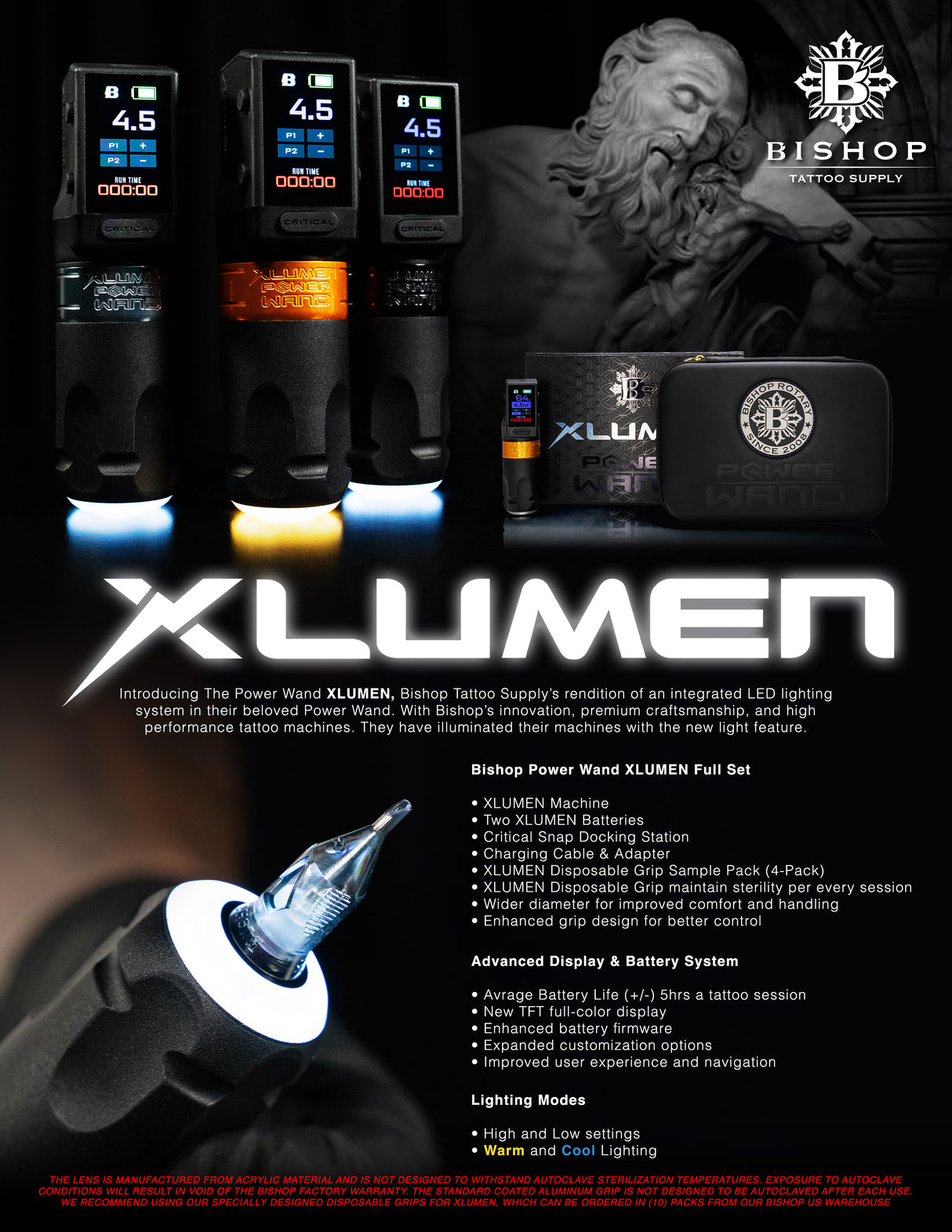 The Bishop Power Wand XLUMEN - PRE ORDER